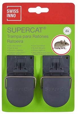 ratonera supercat c/ cebo (2ud) ratonera supercat c/ cebo (2ud)