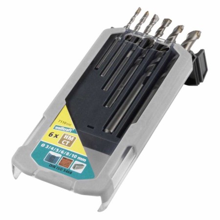 juego brocas widia 3 10mm wolfcraft juego brocas widia 3 10mm wolfcraft