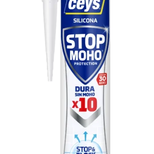 silicona blanca stop moho x5 cartucho 290ml