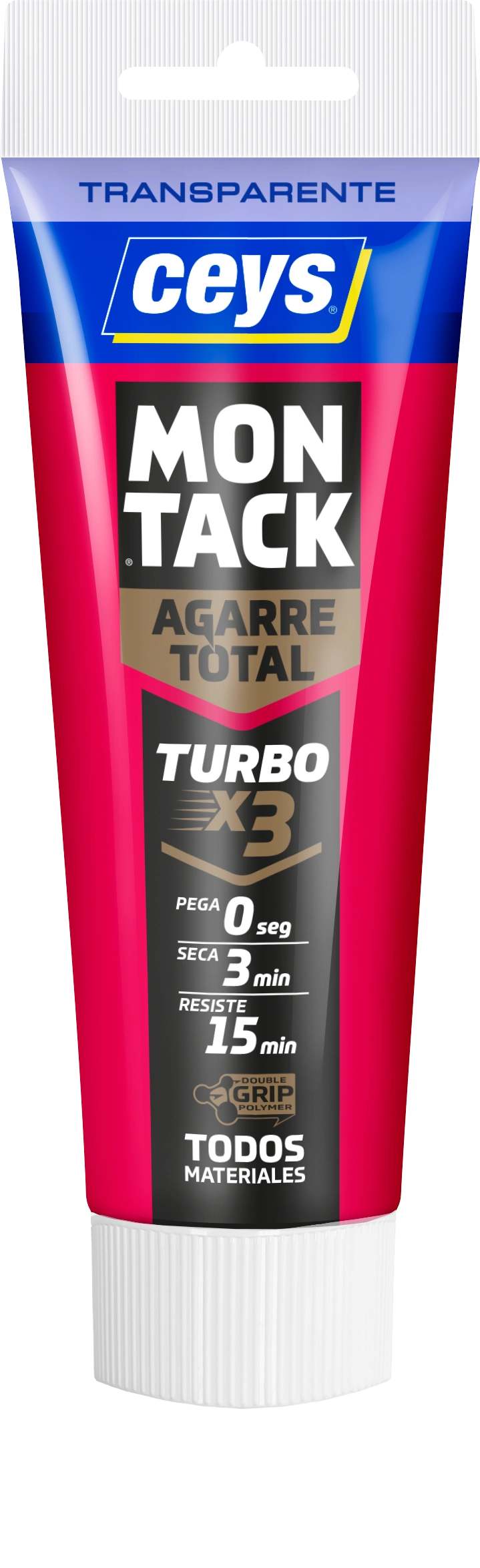 montack turbo transparente tubo 125ml montack turbo transparente tubo 125ml