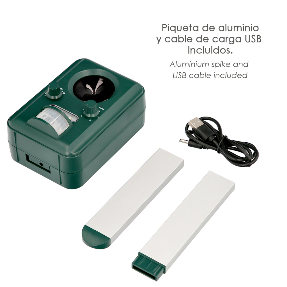 ahuyentador ultrasonidos solar varios animales ahuyentador ultrasonidos solar varios animales