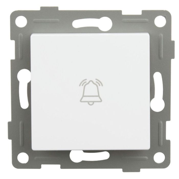 pulsador campana timbre empotrable blanco onlex pulsador campana timbre empotrable blanco onlex
