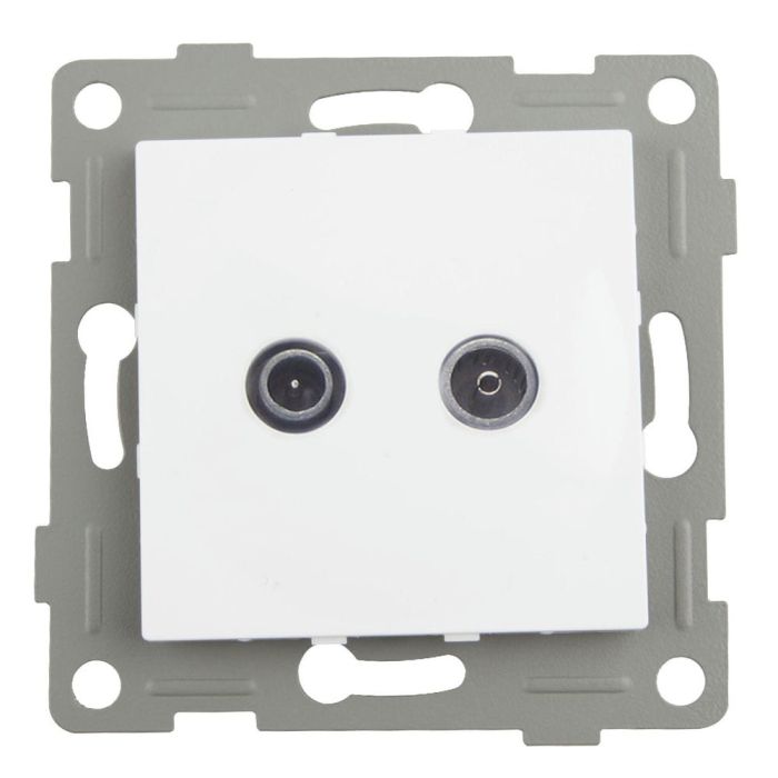 base tv fm/sat empotrable intermedia blanco onlex base tv fm/sat empotrable intermedia blanco onlex