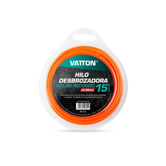 hilo desbrozadora nylon redondo 3mm 15mt hilo desbrozadora nylon redondo 3mm 15mt