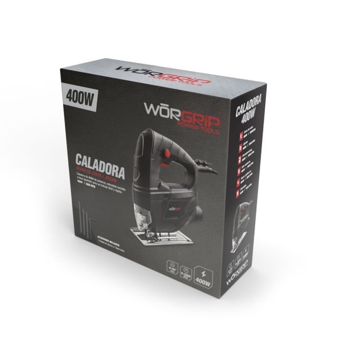 sierra caladora 400w c/ cable worgrip sierra caladora 400w c/ cable worgrip