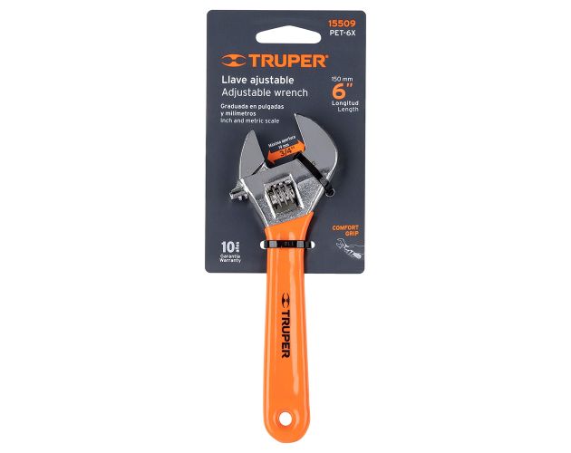 llave ajustable 150mm mango vinilico llave ajustable 150mm mango vinilico