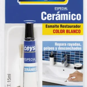 reparador esmalte ceramico blanco 15ml
