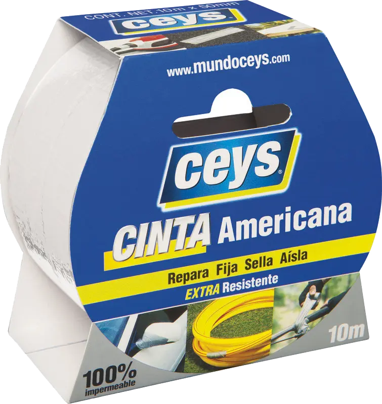 cinta americana blanca rollo 10x50mt cinta americana blanca rollo 10x50mt
