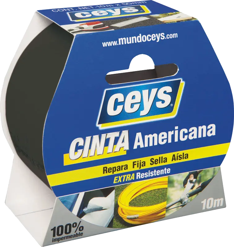 cinta americana negra rollo 10x50mt cinta americana negra rollo 10x50mt