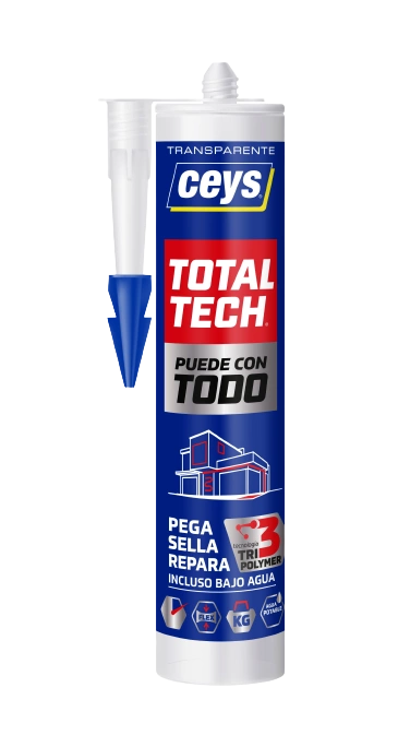total tech transparente cartucho 290ml total tech transparente cartucho 290ml