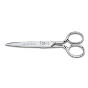 tijera costura 3 claveles 14cm
