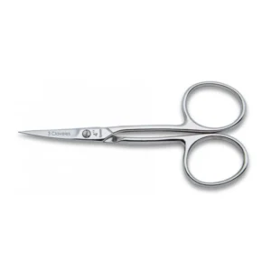 tijera cuticula 3 claveles curva 10cm