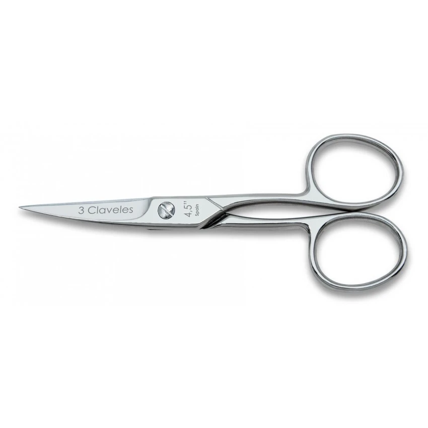tijera uÑas curva 3 claveles 10cm tijera uÑas curva 3 claveles 10cm
